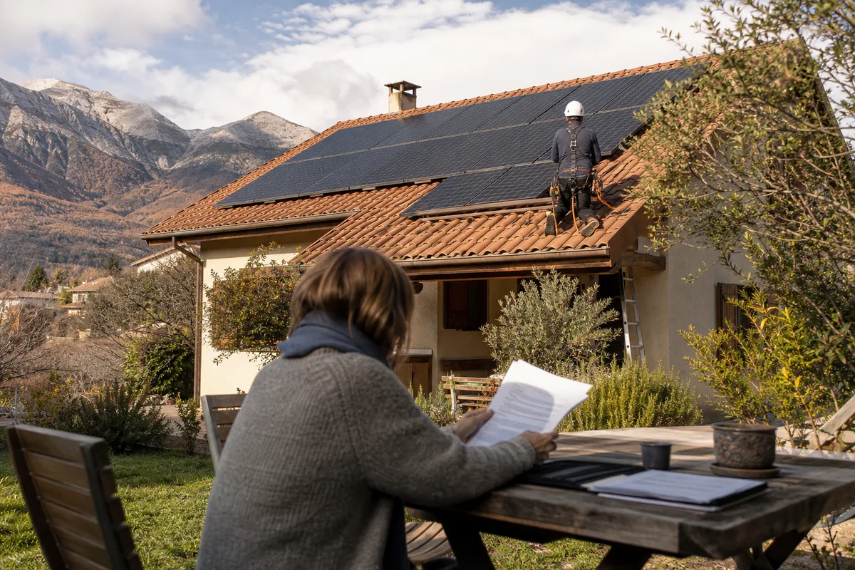 TVA réduite sur le photovoltaïque à Crots : qui y a droit