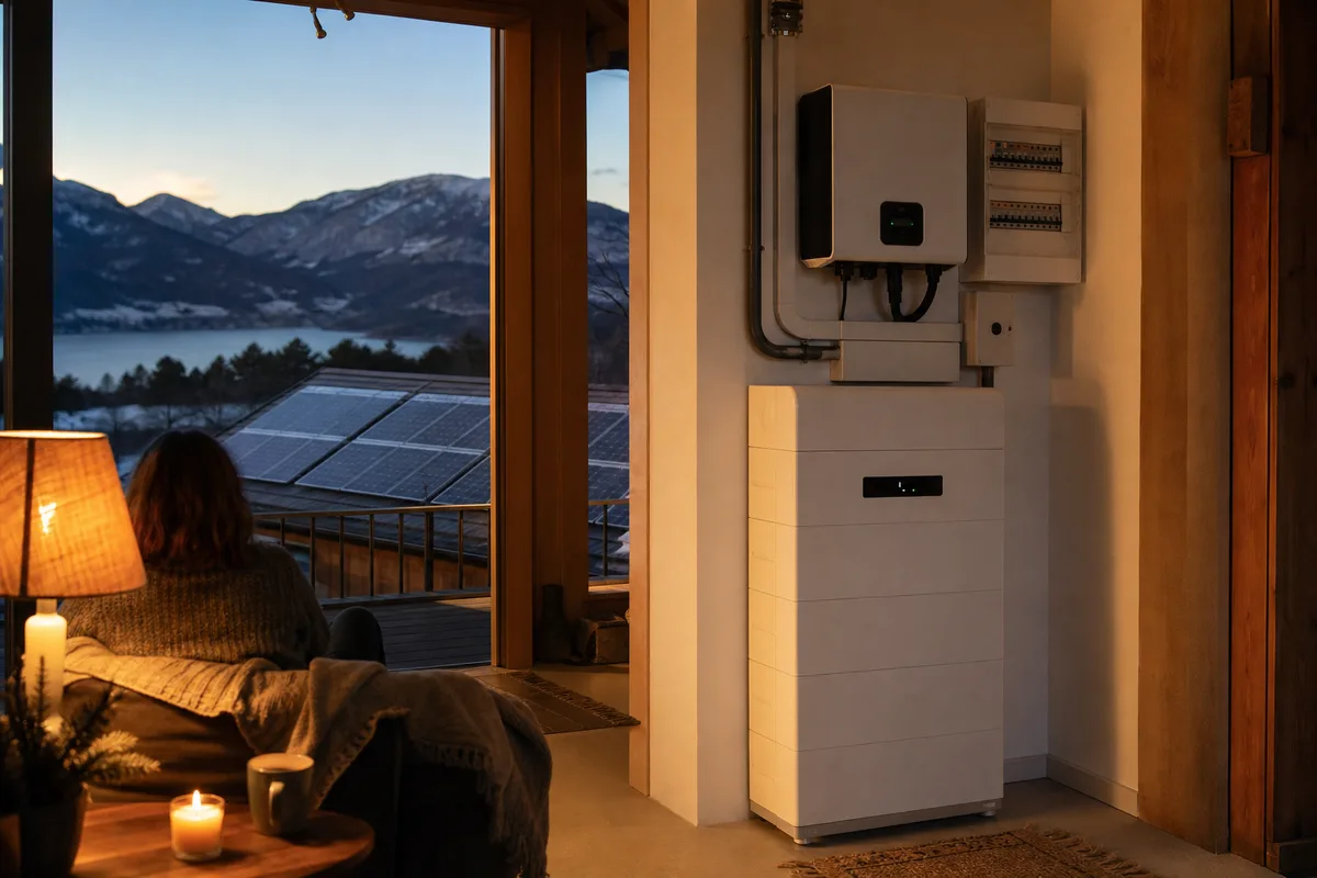 Batterie et autoconsommation à Crots