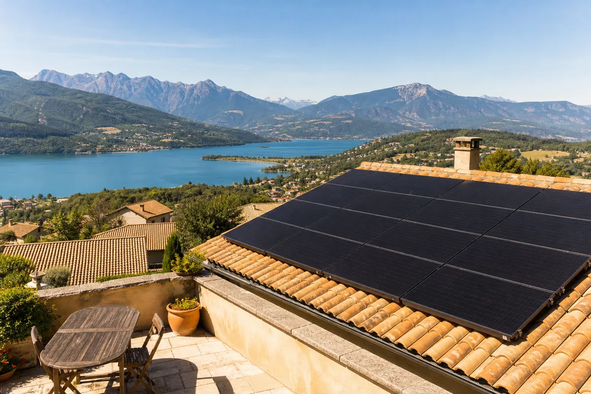 Panneau solaire Baratier (05200) : installation photovoltaïque