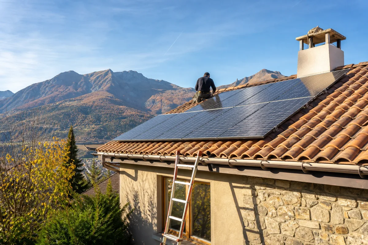 Installation photovoltaïque à Embrun (05200)
