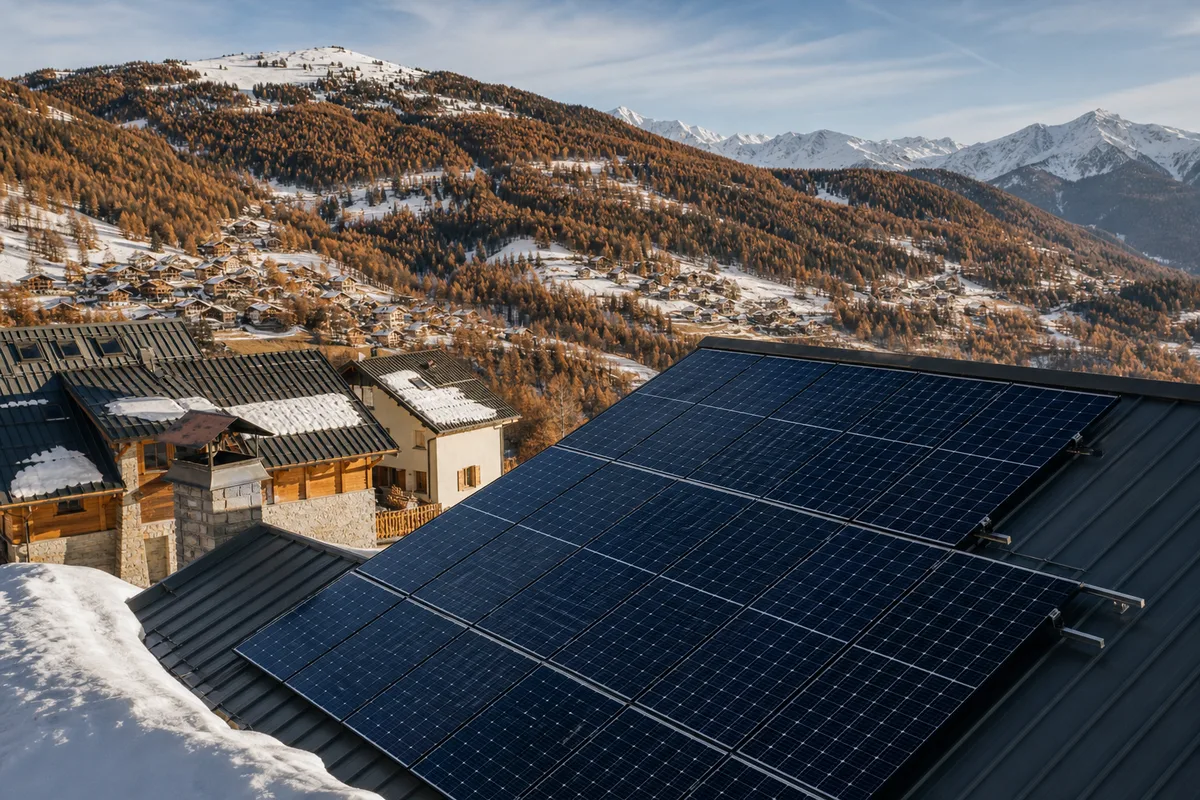 Panneau solaire Les Orres (05200) : installation photovoltaïque