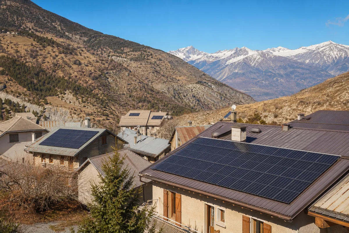 Panneau solaire Saint-André-d'Embrun (05200) : installation photovoltaïque